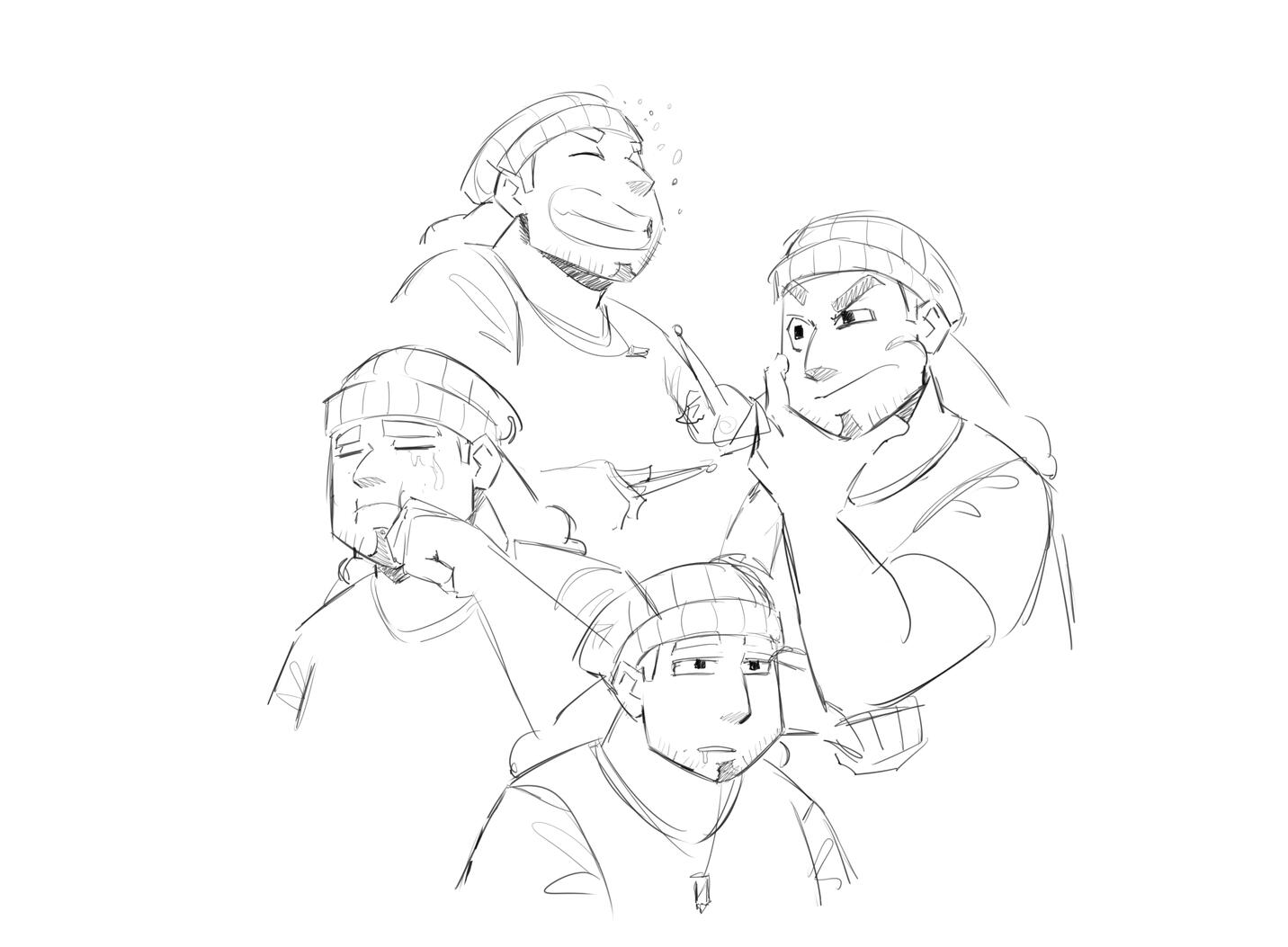 Milo Expression Sheet Layout - Murxe (2025)